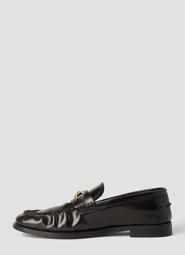 Versace Medusa 95 乐福鞋 黑色 ver0155025