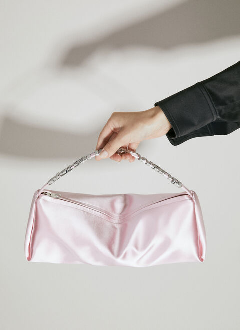 Alexander Wang Marques ラージサテンハンドバッグ Grey awg0255023