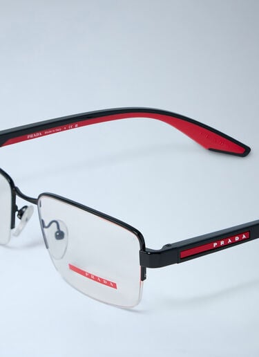 Semi-Rimless Optical Glasses Prada Linea Rossa Semi-Rimless Optical Glasses Black lpl0362003