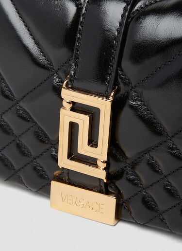 Versace Greca Goddess Mini Shoulder Bag Black vrs0253044