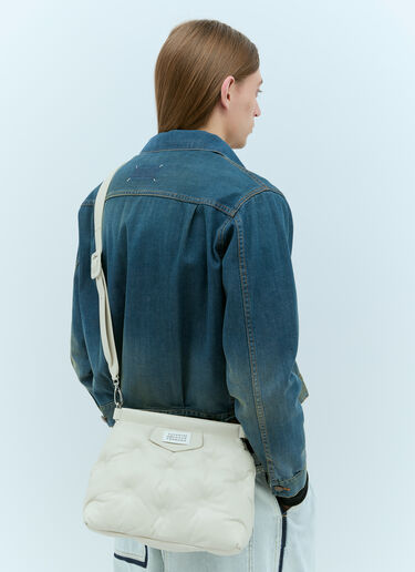 Maison Margiela 스몰 글램 슬램 클래식 크로스바디 백 그레이 mla0154019