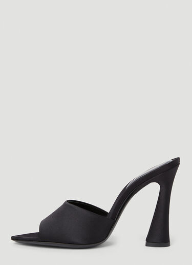 Suite High Heel Mules Saint Laurent Suite High Heel Mules Black sla0251176