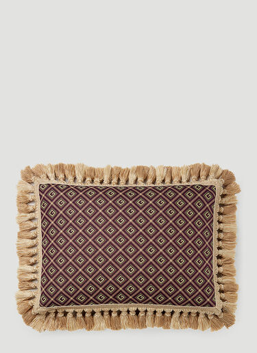 Gucci GG Damier Rectangular Cushion Burgundy wps0670009