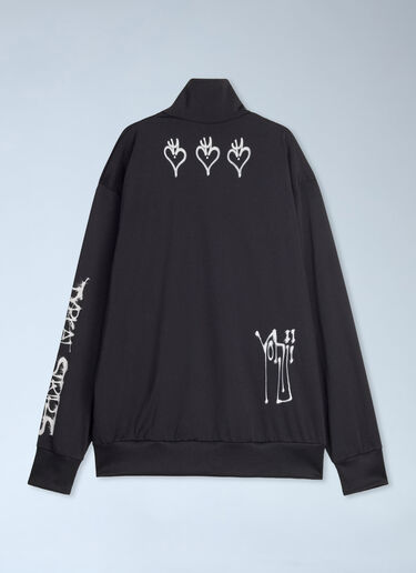 LN-CC® - Y-3 x CHITO: Graphic Track Jacket - Black Y-3 x CHITO Graphic Track Jacket Black yyy0165035