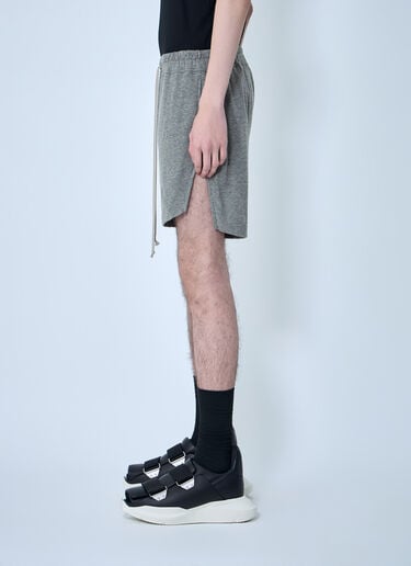 Rick Owens Elasticated Waist Jersey Shorts Grey ric0164010