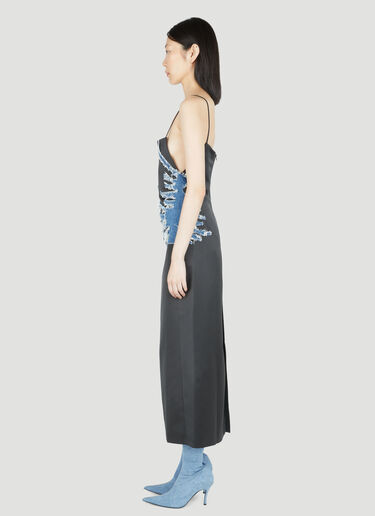 Satin Whisker Dress Y/Project Satin Whisker Dress Black ypr0254014