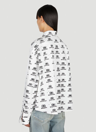 Balenciaga Swing Shirt White bal0251018