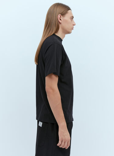 Aries ロゴプリントTシャツ ブラック ari0154004