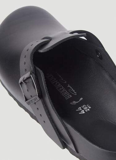 Boston Slip Ons Rick Owens X Birkenstock Boston Slip Ons Black rob0144003