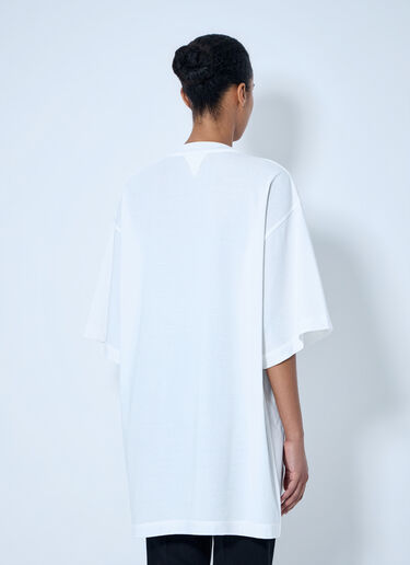 Bottega Veneta Oversized Cotton T-Shirt White bov0264052
