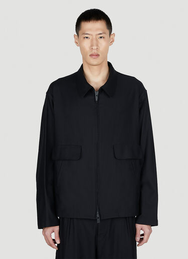 Yohji Yamamoto A-One Layer Jacket Black yoy0152006