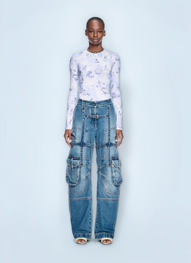 Off-White Fresco Top Purple ofw0260050