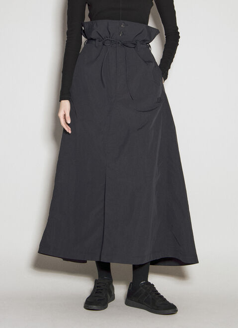 Y-3 High-Waist Maxi Skirt Black yyy0256004