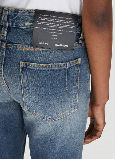 (Di)vision x Won Hundred Rob Block Jeans Blue dwh0348007