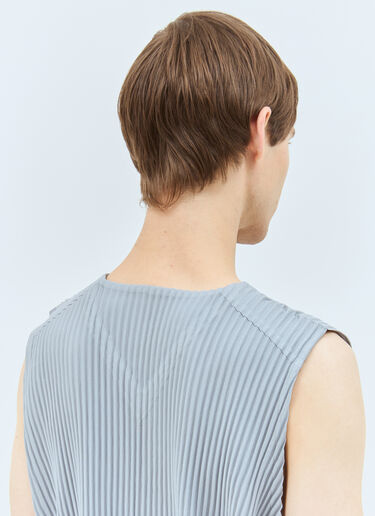 Homme Plissé Issey Miyake 褶裥背心 灰色 hmp0158012
