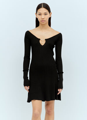 Jacquemus La Mini Robe Pralù Dress Black jac0256006