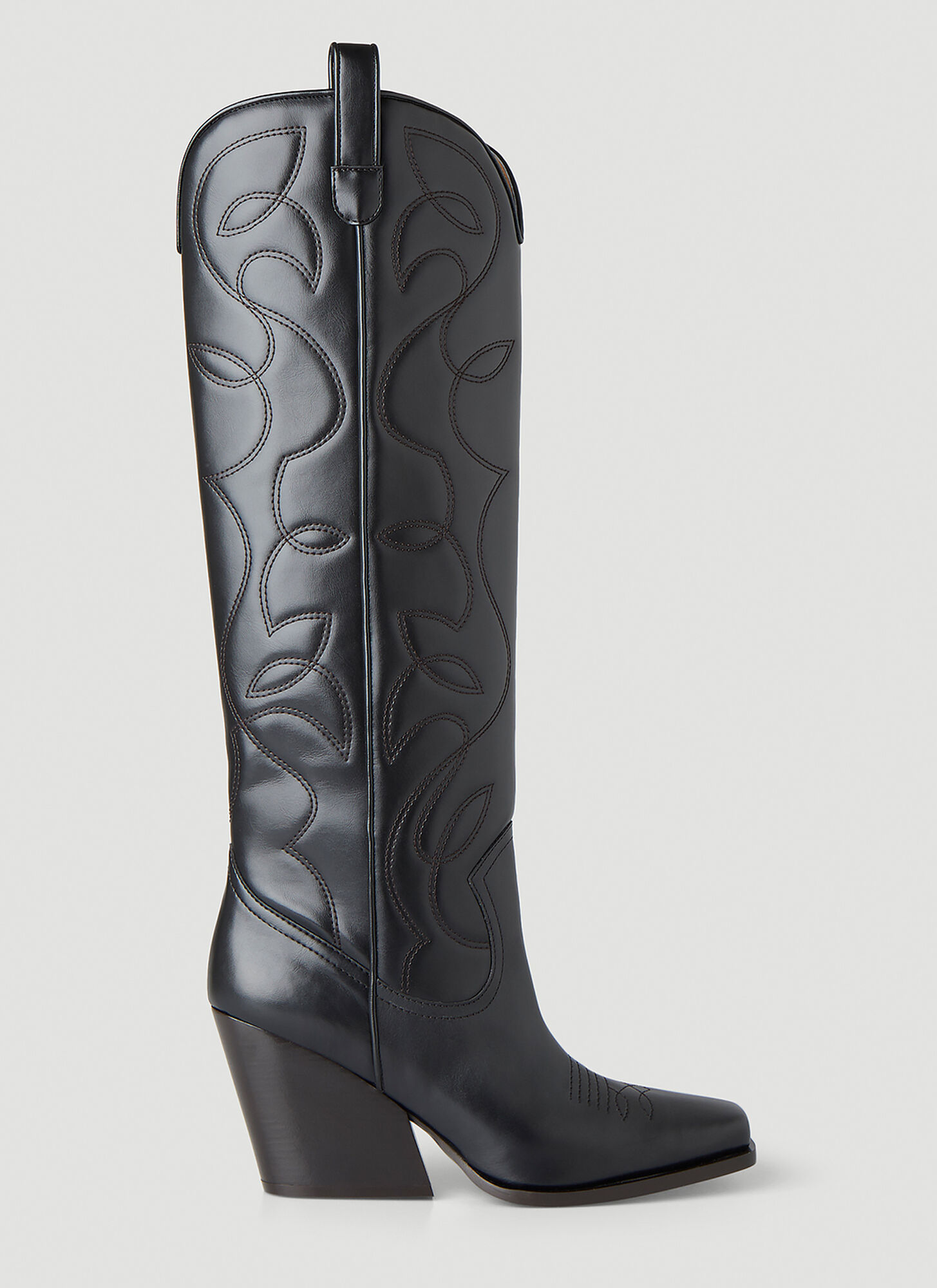 Shop Stella Mccartney Cowboy Cloudy Alter Mat Boots In Black