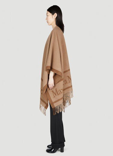 Max Mara Hilde Poncho Camel max0253047