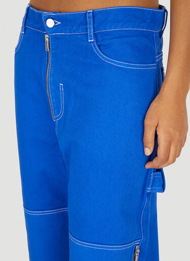 Dion Lee Work Pants Blue dle0250003