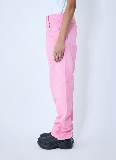 Balenciaga Loose Denim Jeans Pink bal0259064