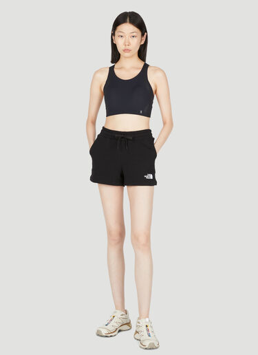 The North Face Logo Applique Shorts Black tnf0252047