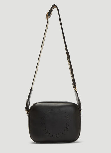 Stella McCartney Stella Logo Shoulder Bag Black stm0235022