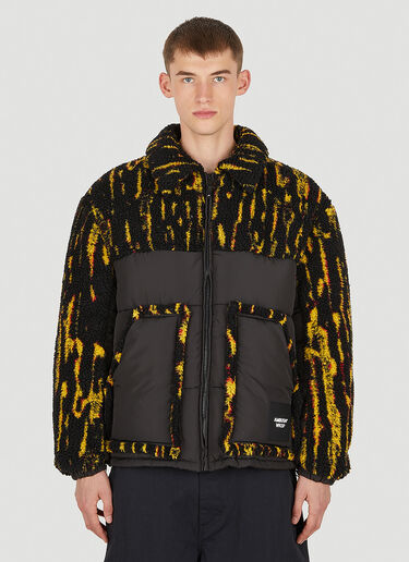 Ambush Teddy Jacquard Padded Jacket Black amb0149010