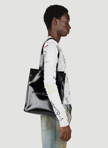 Acne Studios 徽标托特包 黑色 acn0153039