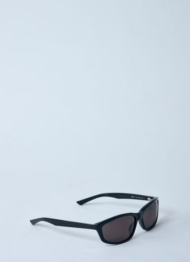 Balenciaga Logo Print Sunglasses Black bcs0360007