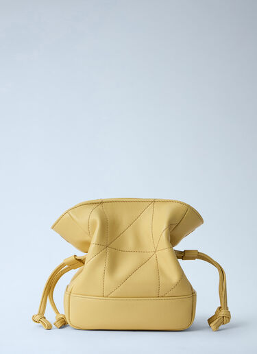 Saint Laurent Jamie Mini Shoulder Pouch Bag Yellow sla0263064