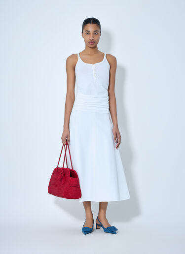 Ribbed Detail Camisole Jacquemus Ribbed Detail Camisole White jac0264021