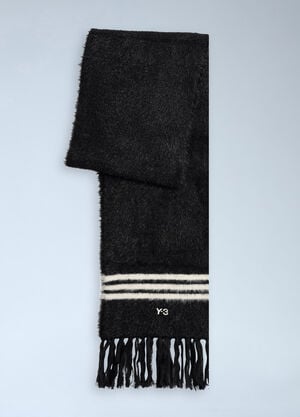 Y-3 3-Stripes Scarf Black yyy0365005