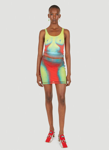 Y/Project x Jean Paul Gaultier Body Morph Mini Skirt Multicolour ypg0250006