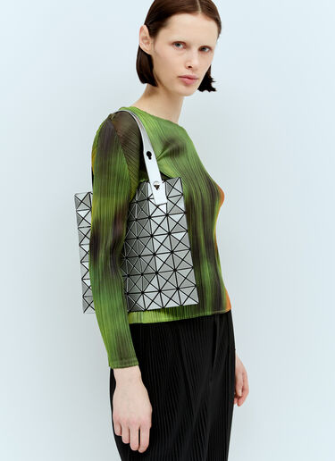 Bao Bao Issey Miyake 프리즘 베이식 토트백 실버 bao0256008