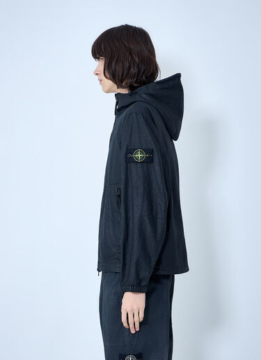 Stone Island Technical Hooded Jacket Black sto0164063