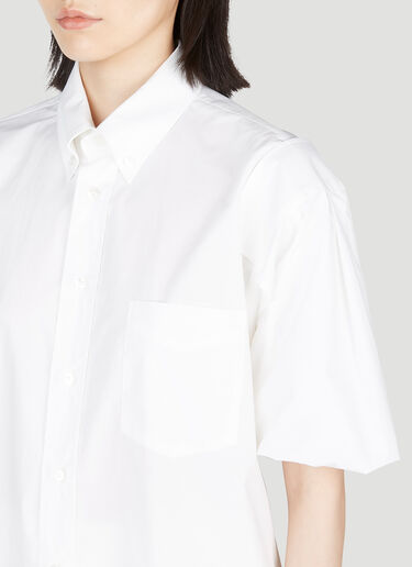 MM6 Maison Margiela 短袖衬衫 白色 mmm0253007