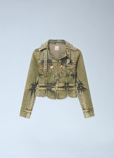 Tie-Dye Denim Jacket Miss Sixty x KNWLS Tie-Dye Denim Jacket Green msk0263018