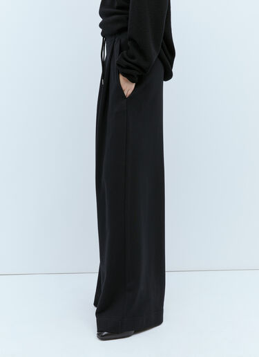 Wide Leg Track Pants Dries Van Noten Wide Leg Track Pants Black dvn0254022