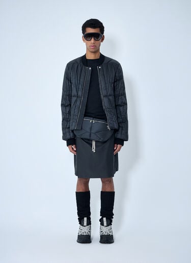 Moncler x Rick Owens Geocamo Flight Bomber Jacket Black mcs0363005