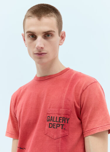 Gallery Dept. Vintage Logo Print T-Shirt Red gdp0153029