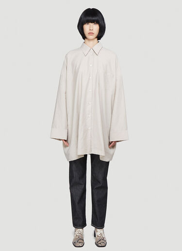 Acne Studios Oversized Shirt Beige acn0242029