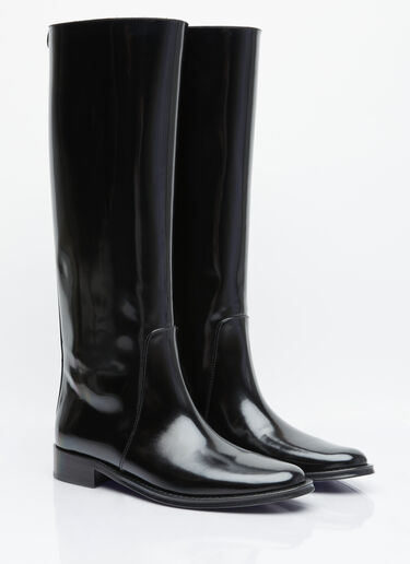 Saint Laurent Hunt Boots Black sla0253058