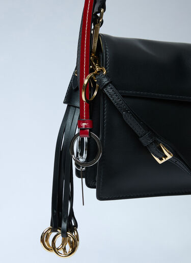 Prada Small Soft Sound Crossbody Bag Black pra0262072