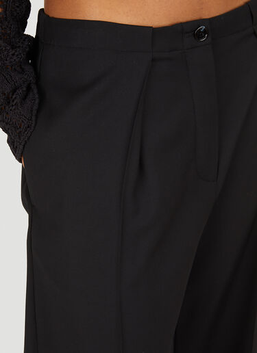 Acne Studios Wide Leg Tailored Pants Black acn0250068