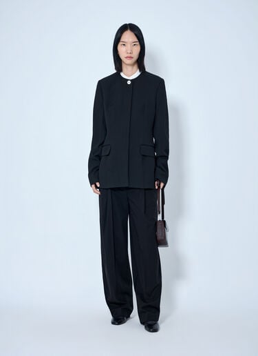 Toteme Collarless Evening Blazer Black tot0265059
