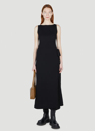 TOTEME Boat Neck Top Black tot0252013