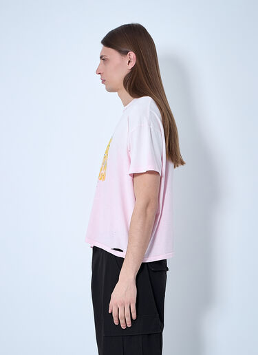 Paly 刺繍ロゴTシャツ  ピンク pal0160007