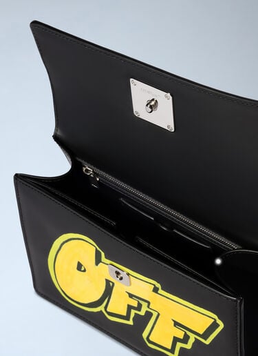 Off-White Jitney 1.4 Top Handle Bag Black ofw0262077