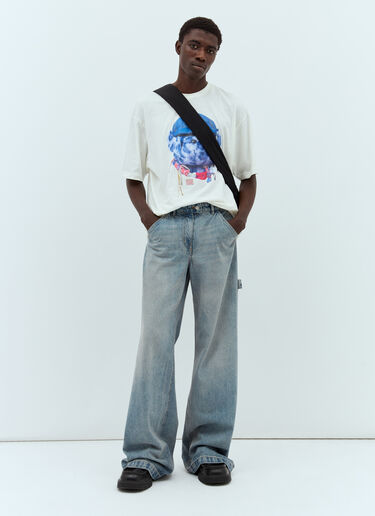 Acne Studios 印花 T 恤  白色 acn0157003