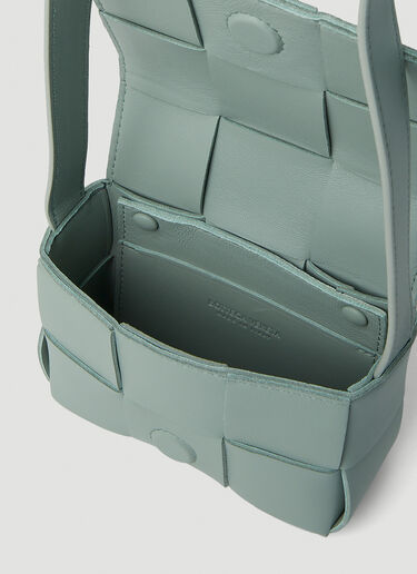 Bottega Veneta 迷你 Cassette 单肩包 绿色 bov0251010